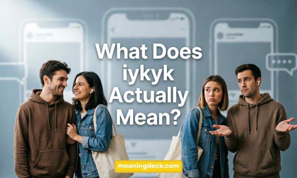 What Does iykyk Actually Mean?