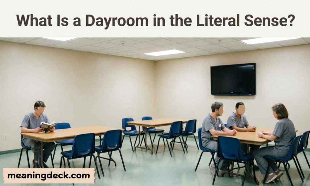 What Is a Dayroom in the Literal Sense?