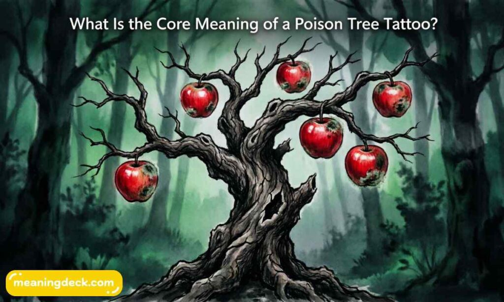 What Is the Core Meaning of a Poison Tree Tattoo?