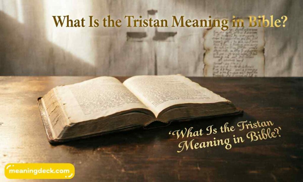 What Is the Tristan Meaning in Bible?