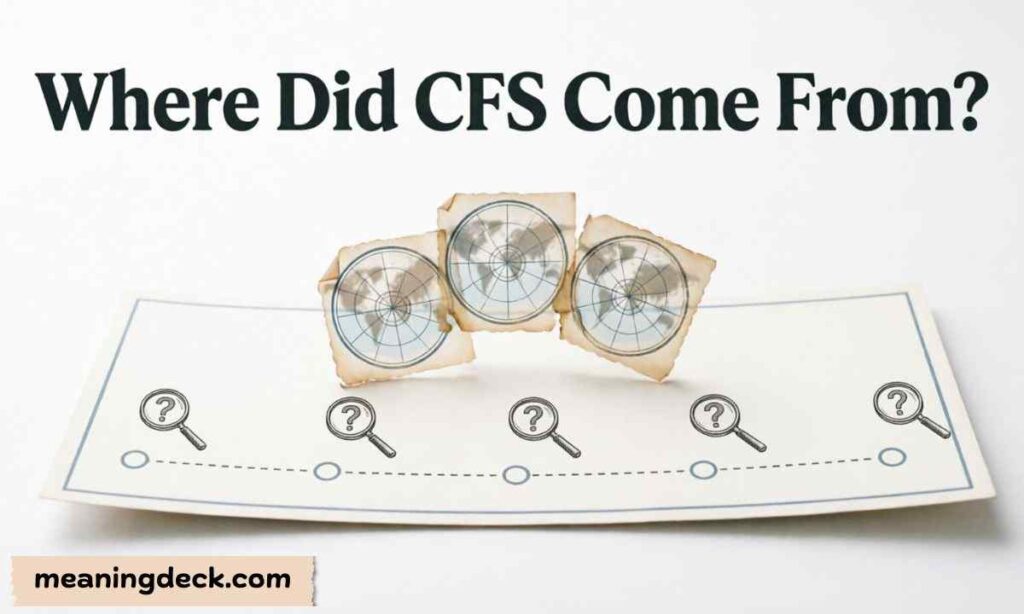 Where Did CFS Come From?