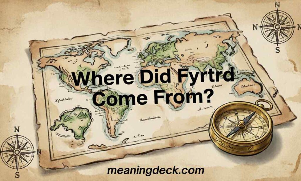 Where Did Fyrtrd Come From