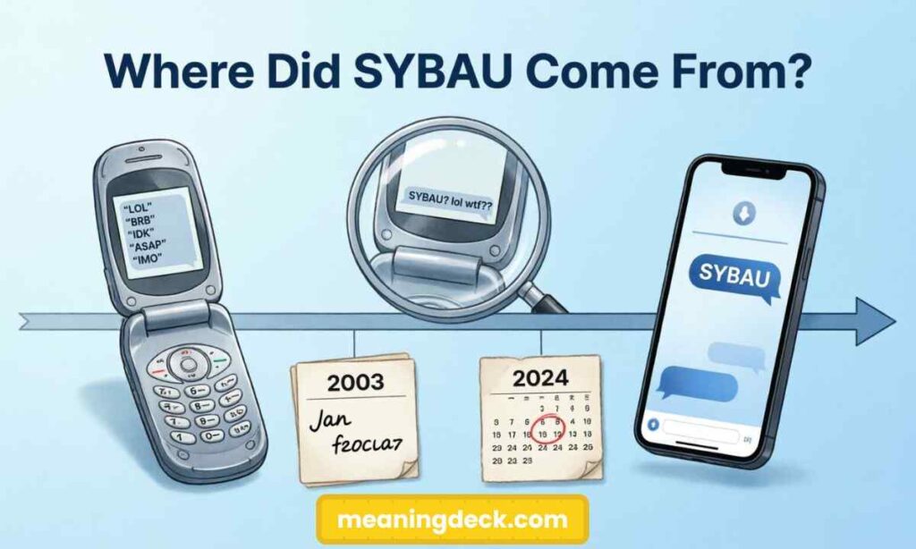 Where Did SYBAU Come From
