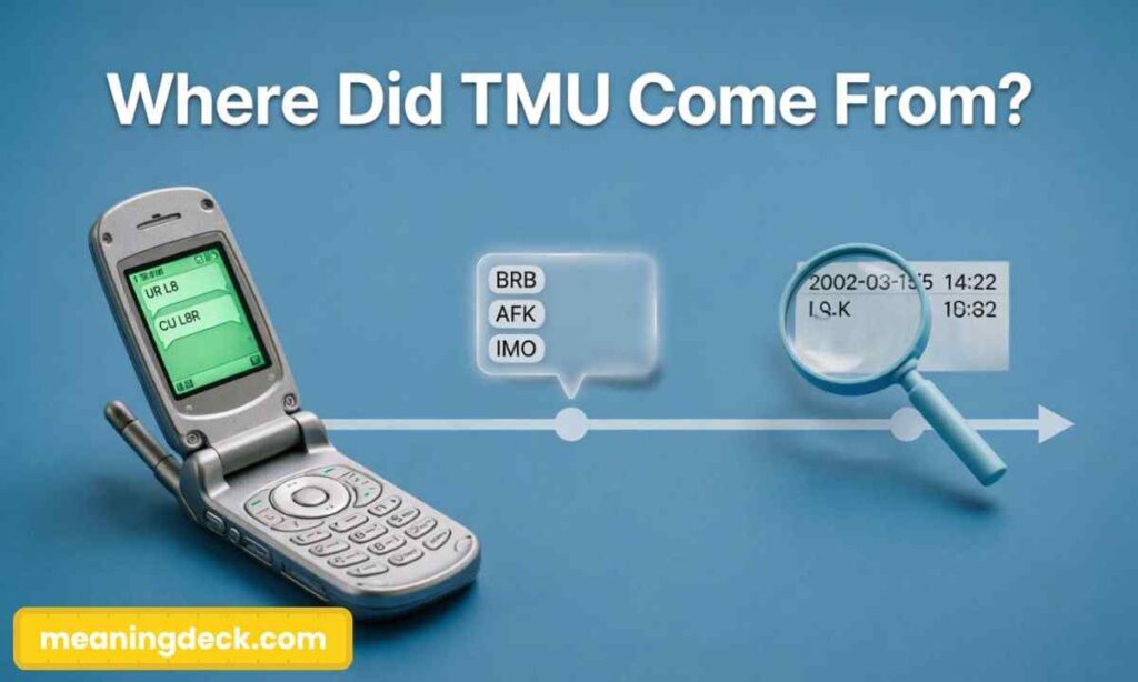 Where Did TMU Come From