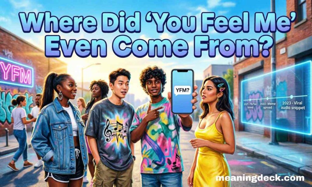 Where Did You Feel Me Even Come From