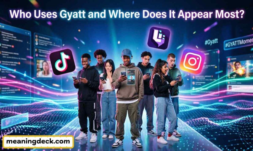 Who Uses Gyatt and Where Does It Appear Most?