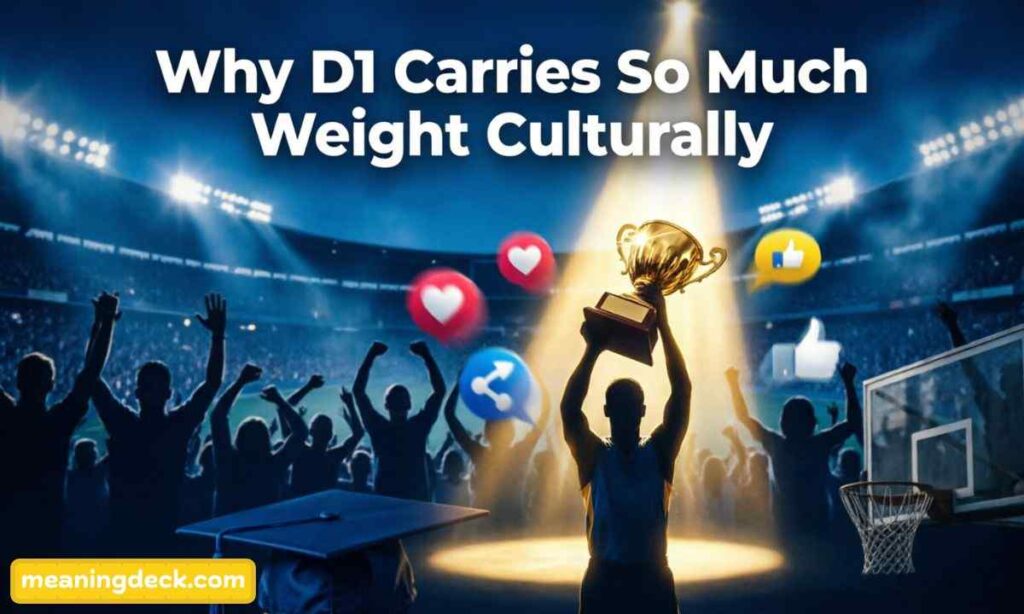 Why D1 Carries So Much Weight Culturally?