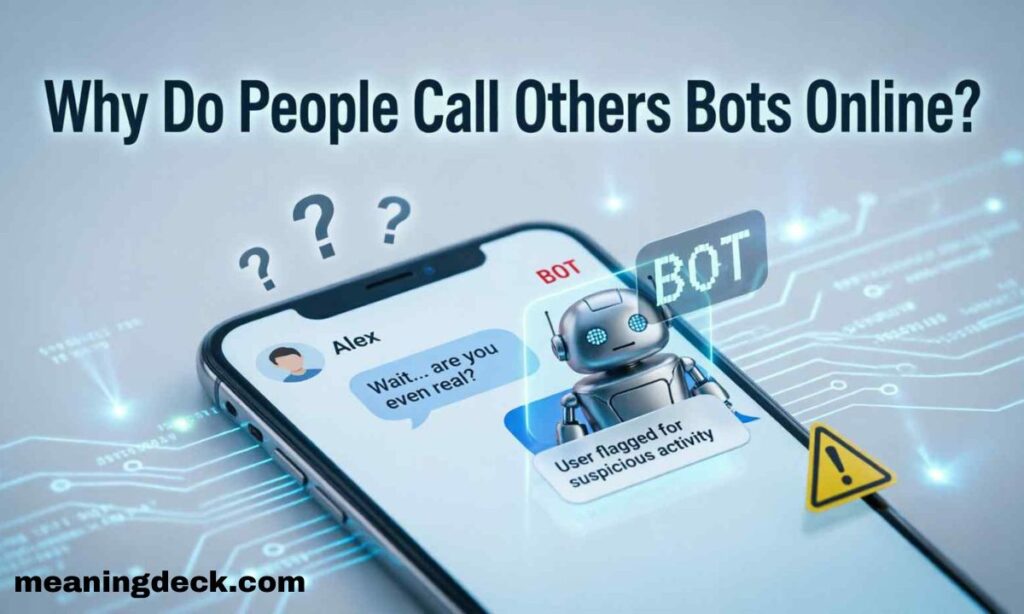 Why Do People Call Others Bots Online