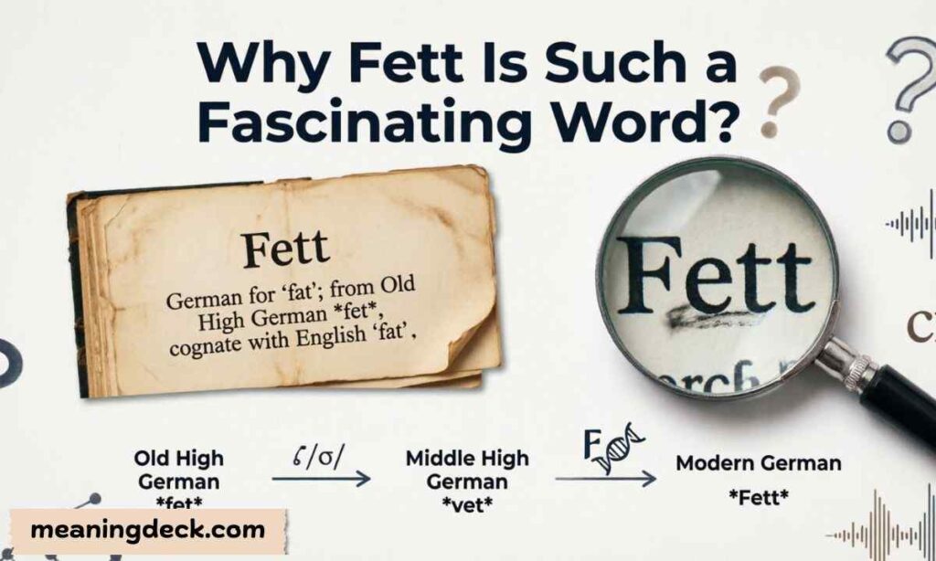 Why Fett Is Such a Fascinating Word?