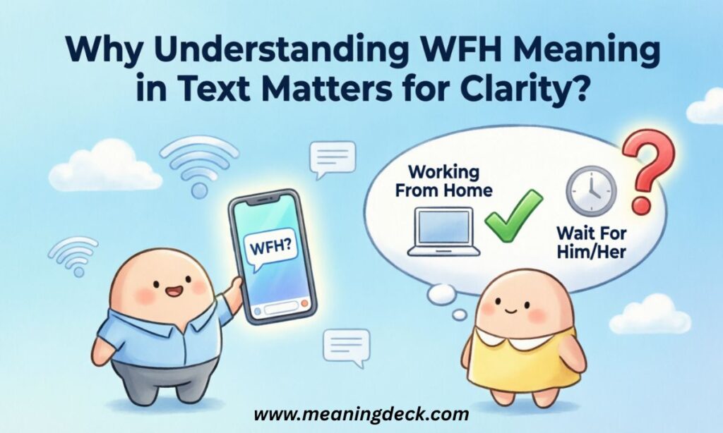 Why Understanding WFH Meaning in Text Matters for Clarity