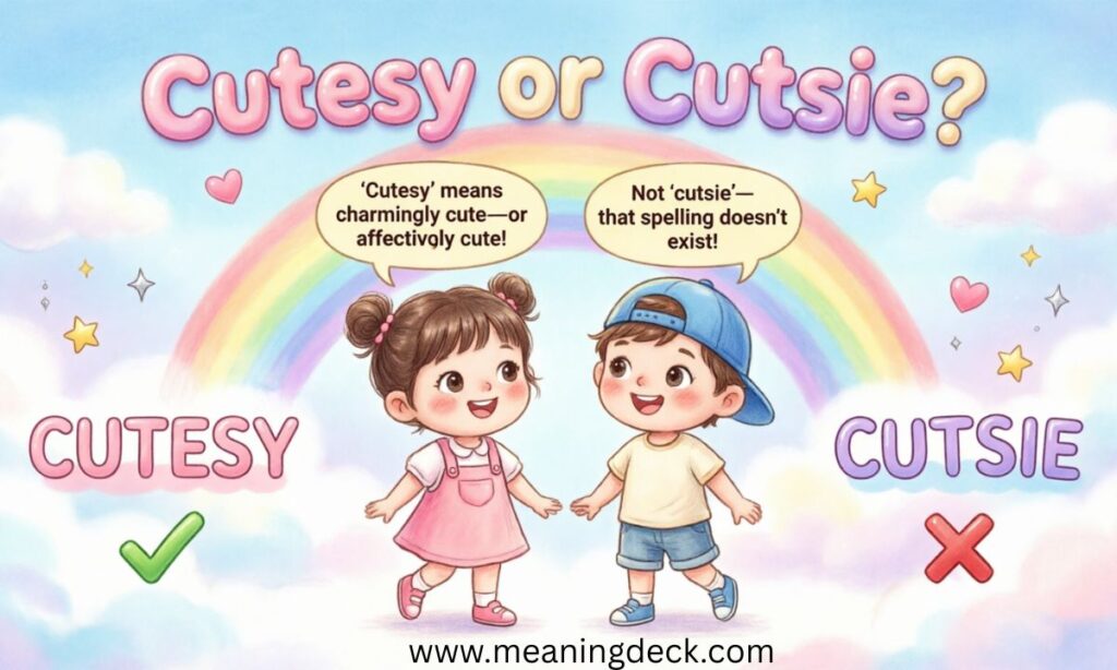 Cutesy or Cutsie