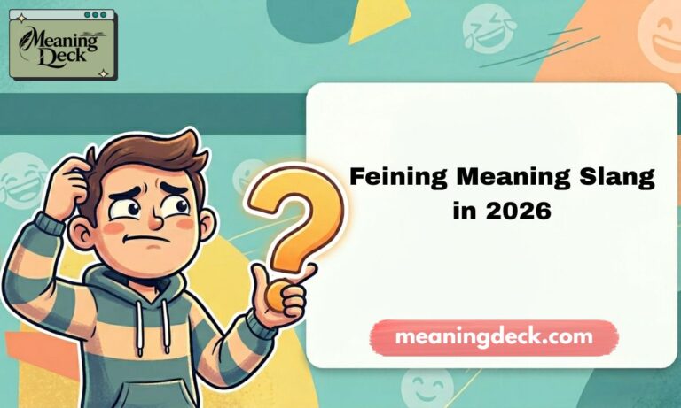Feining Meaning Slang in 2026