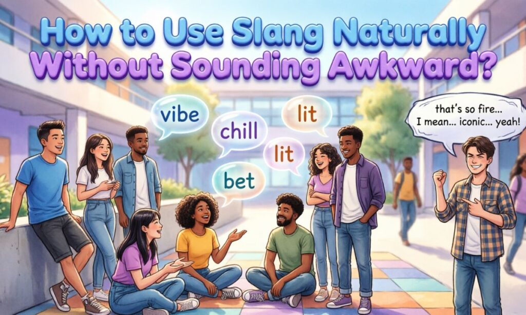 How to Use Slang Naturally Without Sounding Awkward