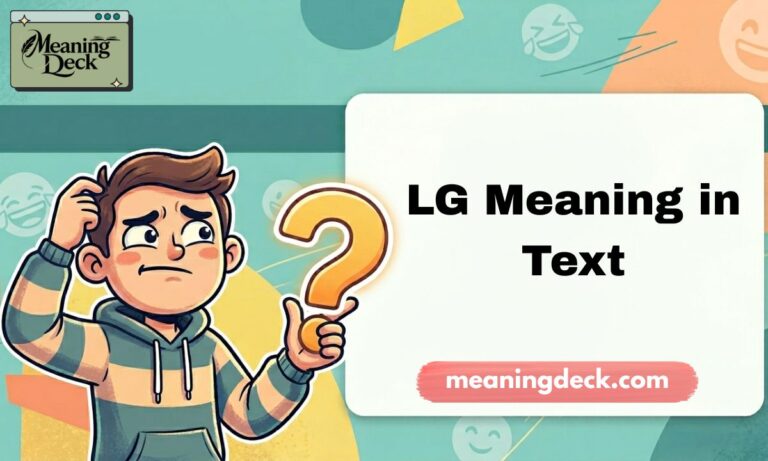 LG Meaning in Text