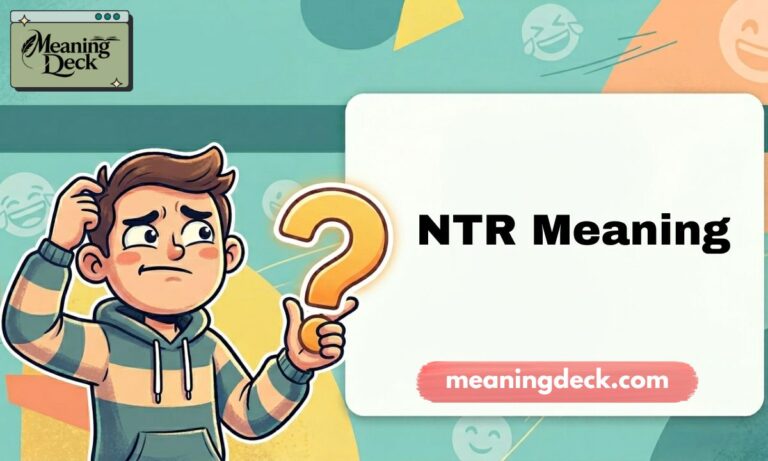 NTR Meaning