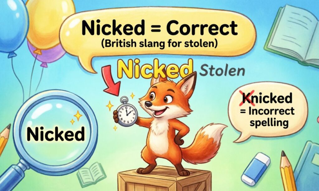 Nicked or Knicked Stolen