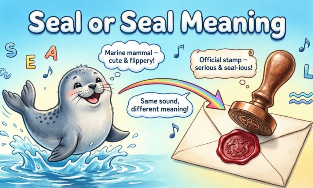 Seel or seal meaning