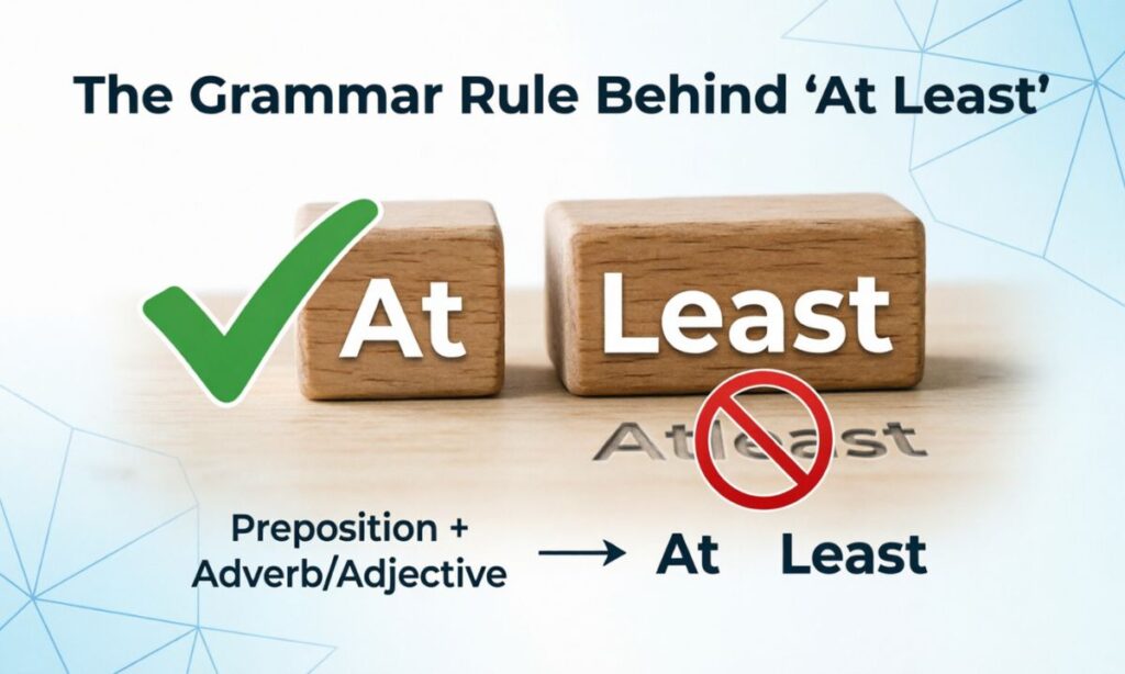 The Grammar Rule Behind At Least
