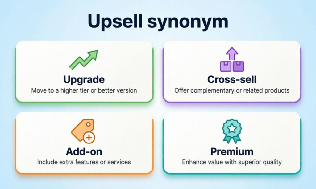 Upsell synonym