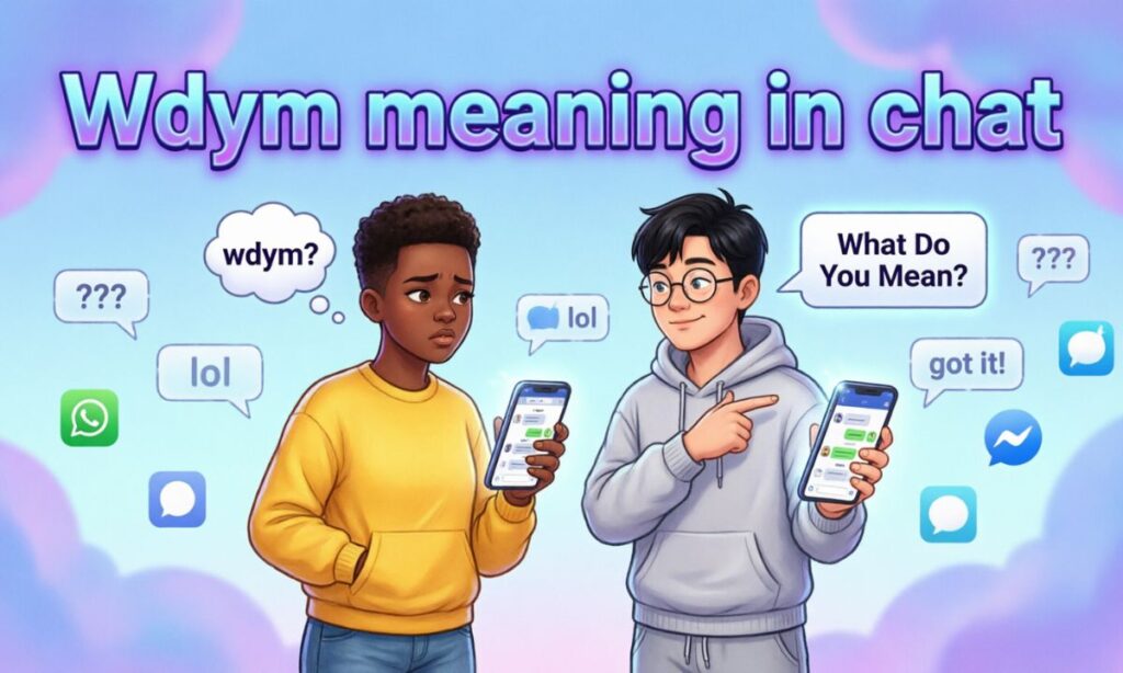 Wdym meaning in chat
