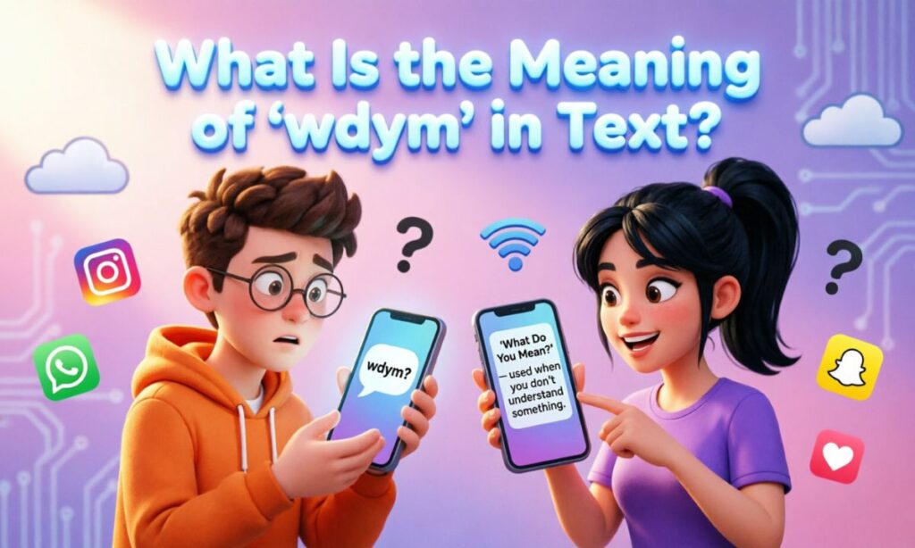 What Is the Meaning of wdym in Text
