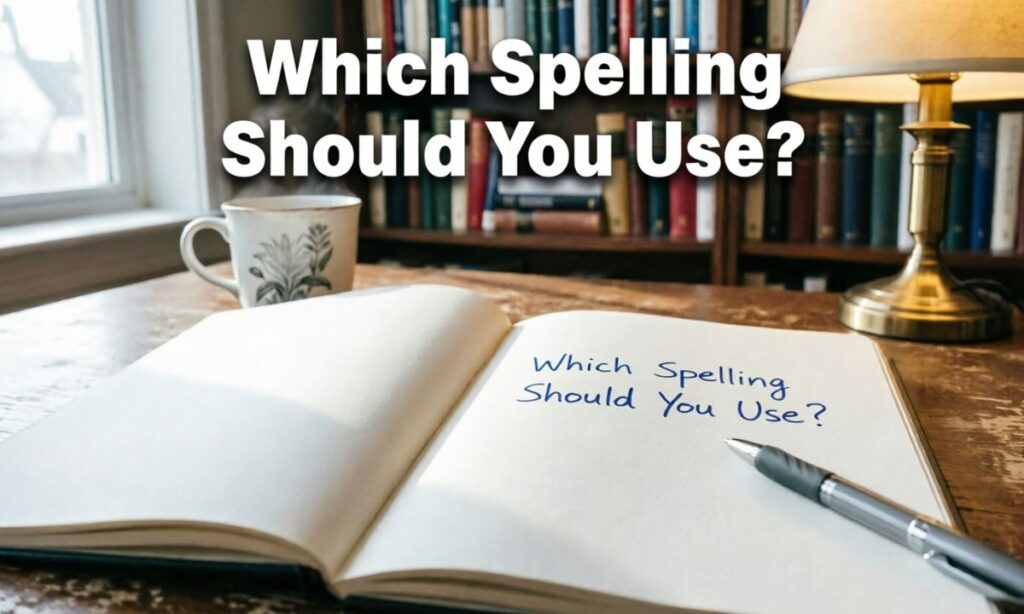 Which Spelling Should You Use 