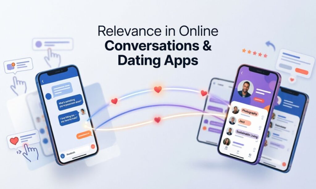Relevance in Online Conversations & Dating Apps