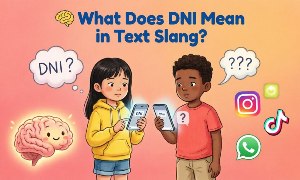 What Does DNI Mean in Text Slang