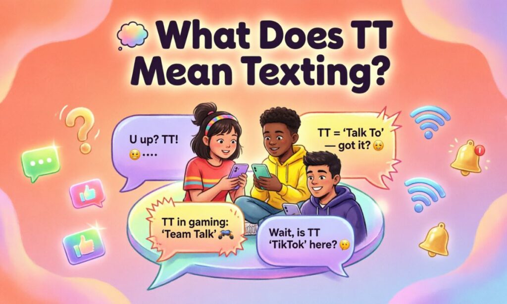 What Does TT Mean Texting