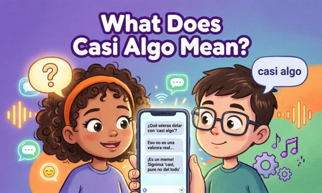 What Does Casi Algo Mean