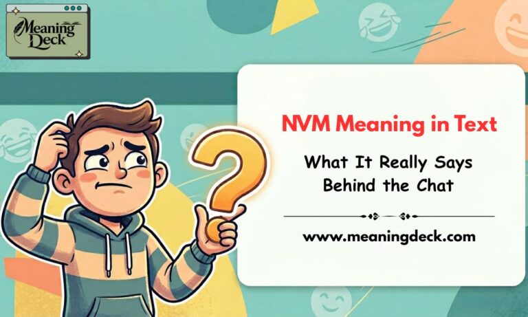 NVM Meaning in Text