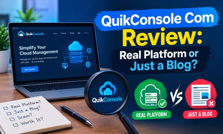 QuikConsole Com Review Real Platform or Just a Blog
