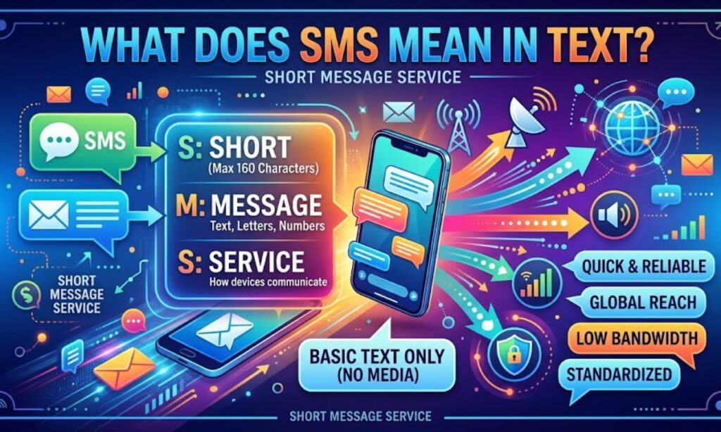 What Does SMS Mean in Text